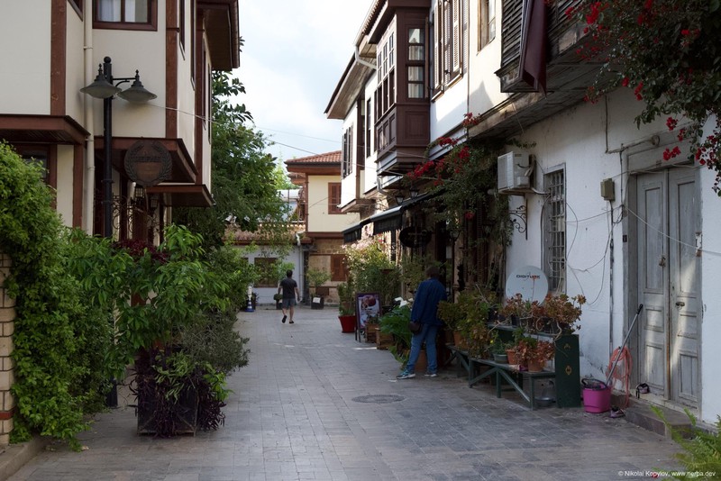 Улочки старого города в Анталье